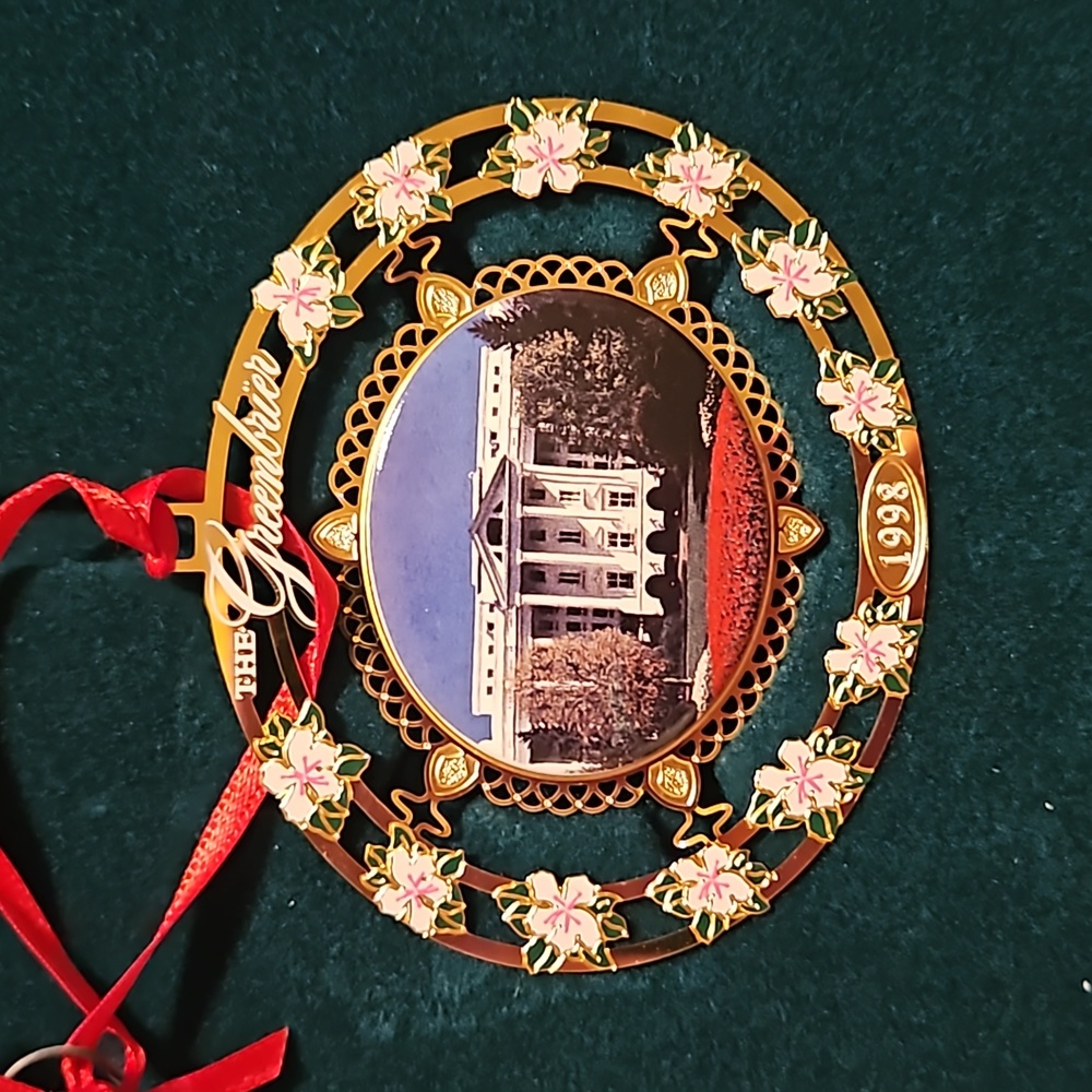 Greenbrier Christmas ornament